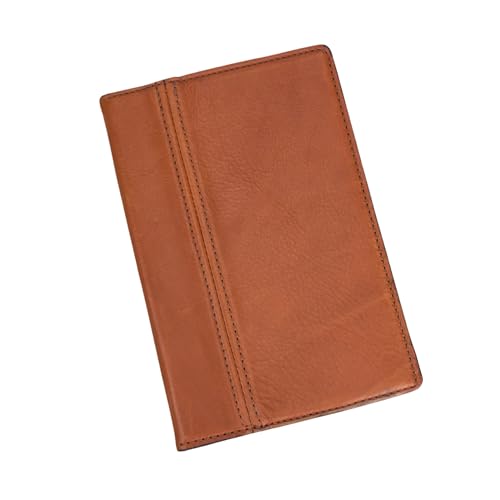 Cowhide Portfolio - Professional Portfolio Organizer, Resume Folder, Leather Padfolio for Men and Women, Business Portfolio