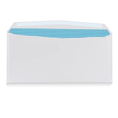 Aimoh 1000#9 Custom Printed Gummed Security Envelopes - Personalized with Logo and/or Return Address - Gummed Closure, 3-7/8 x 8-7/8 Inches, 1000 Count (7-30128-1000)