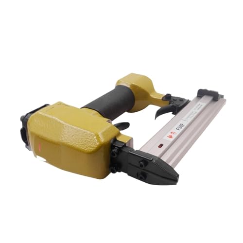 LPXDS Pneumatic Staple Gun,Oil-Free Pneumatic Staple Gun 18Ga Upholstery Pneumatic Stapler Nail Gun F30F for 10-30mm Nail Wooden Frame Furniture Fixed Air Nailer Gun(Color:JP Standard)