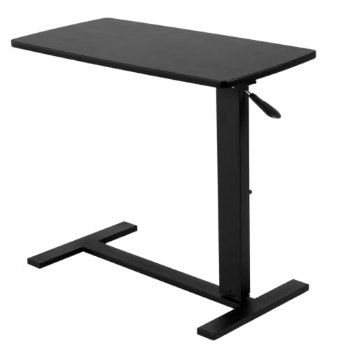 Pneumatic Lap Desks with Wheels 27.56-37.4in Adjustable Height