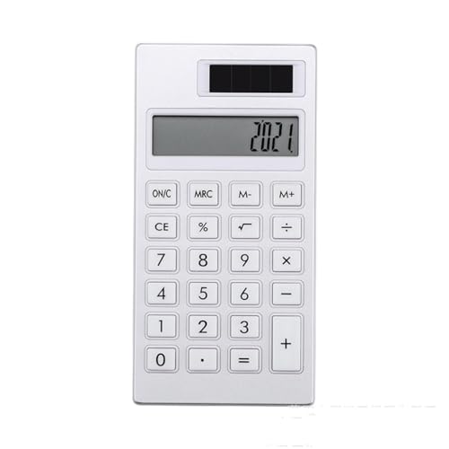 Calculator Solar Calculator 12 Digit Student Learning Exam Quiet Portable Mini Computer