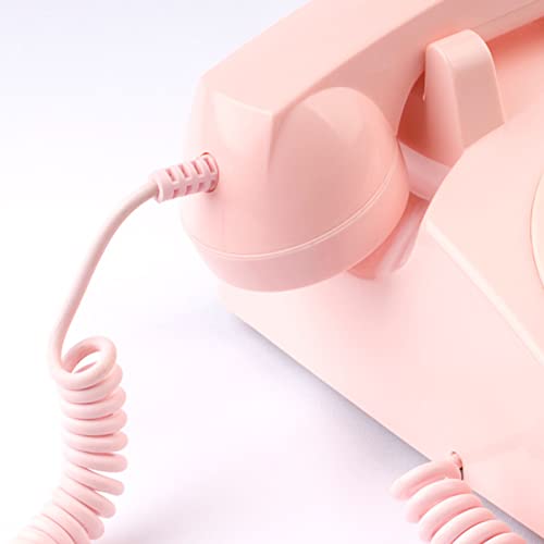 saditesdk Landline Telephouse Phones Retro Corded Pold Fashion Rotary Dial Telepvintage Landline Office Decor Telep
