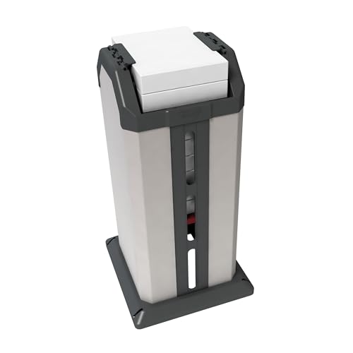 Find It Paper Ream Dispenser - Holds 10 Reams of Printer Paper Storage, 5,000 Sheet Paper Holder, Automatic Lift Platform, Space-Saving Paper Organizer for Office & Classroom, 15.75" x 15.25" x 30"