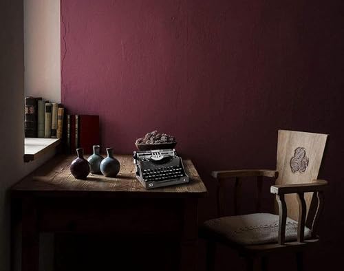 Vintage Typewriter Model, Black Manual Typewriter Keyboard Iron Art Typewriter,Home Decoration Ornaments Handcrafted Iron Decor for Birthday Christmas Festival Gifts Photography Props