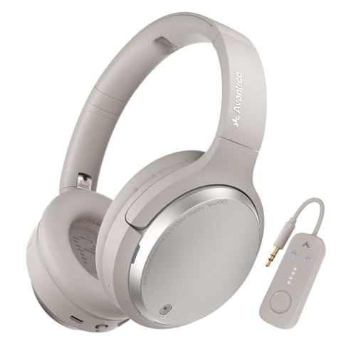 Avantree Sky Eon - ANC Travel Headphones with Airplane Adapter