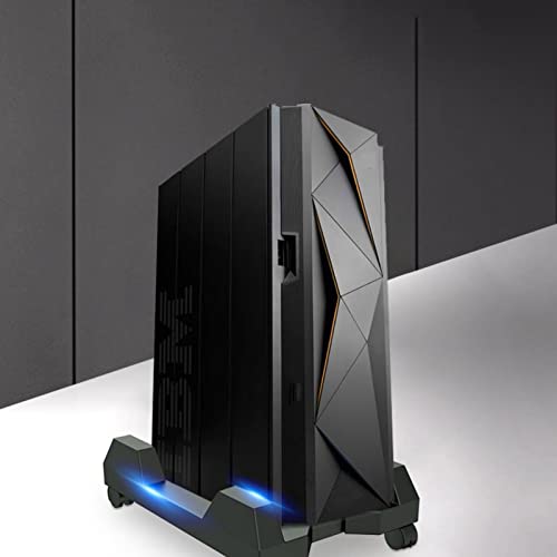 FEELIN Computer Tower Stand Home Computer Tower Stand, Computer Tower Cart, CPU Rolling Stand, Computer Host Stand with Wheels Under Home Office Desk Pc Stand