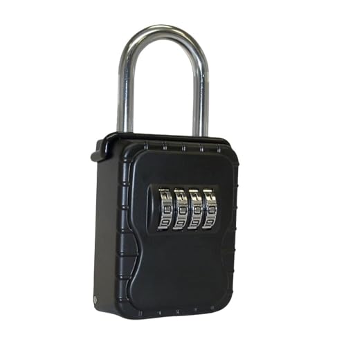 Key Lockbox Hide A Key Outdoor Hanging Lock Box Keysafe for Keys with Set Your Own 4 Digit Combination Code - Vault Locks 3200 (6)