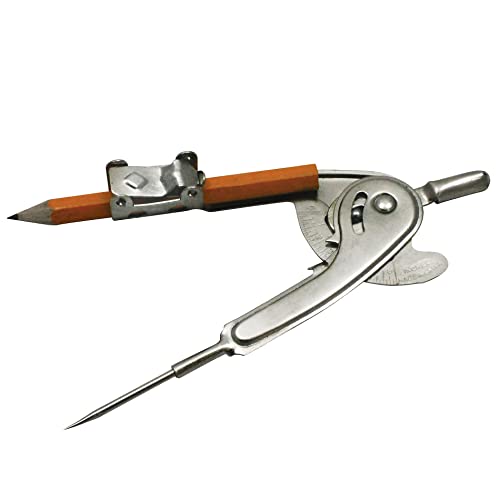 Charles Leonard Ball Bearing Compass with Golf Pencil, Pack of 24