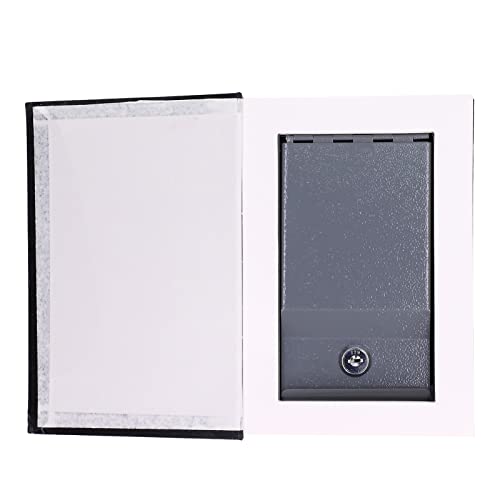 Key Lock Box Safe Storage Waterproof Organizer Secret Cabinet Outdoor Diversion High Security,Simulation Book Deposit with 2,Money Hiding