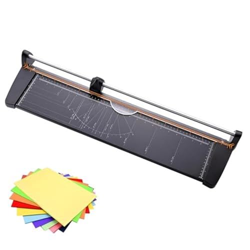 Paper Cutter with 600mm Cutting Length for A2 Large Format, Manual Guillotine Trimmer for Schools, Offices and Print Projects