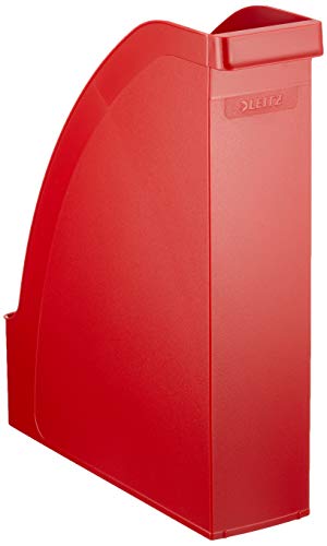 Leitz Plus 24760025 Magazine File Set of 6 Red