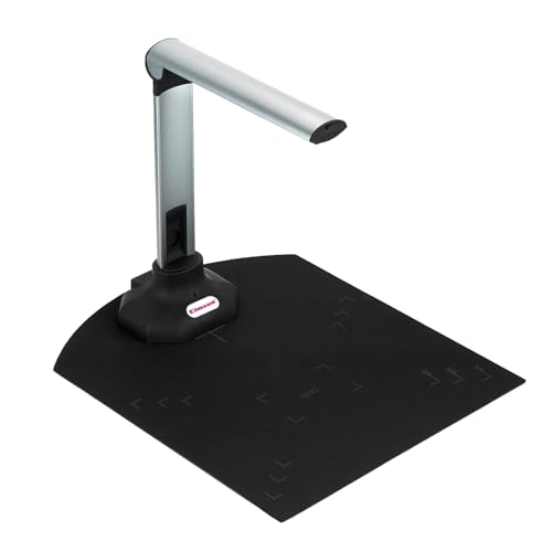 Scanner T1280 Soft Base Book Document Camera 12 Mega-Pixel HD Size A4 English Software for Office/School/Bank/Hospital