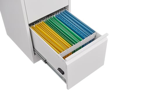 WYMCHMSX File Cabinet ，Storage Cabinet ，Narrow ，Metal ，4 Drawer，with Lock， Office Home