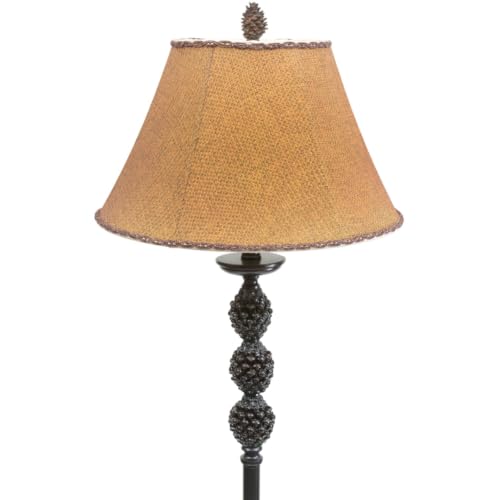 BLACK FOREST DECOR Rustic Lodge Floor Lamp 16" Dia.x60 H