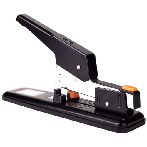 KLJUHGTR Stapler for Easy and Effortless Binding with Scale for 100 Pages