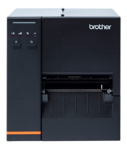 Brother TJ-4010TN Entry-Level High-Volume Industrial Barcode Label Printer, 203dpi, 6ips, Ethernet and USB 2.0