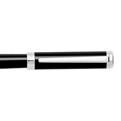 Sheaffer Intensity Onyx Rollerball Pen with Chrome-Plated Trim