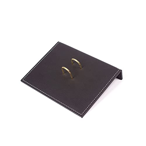 Leather Desk Set-Desk Office Accessories-Office Organizer- Home Office Accessories - Desk Supplies - Desk Storage Organizer -Desk Pad-Storage-12 Pieces -12 PCS (Black-WHITESEAM)