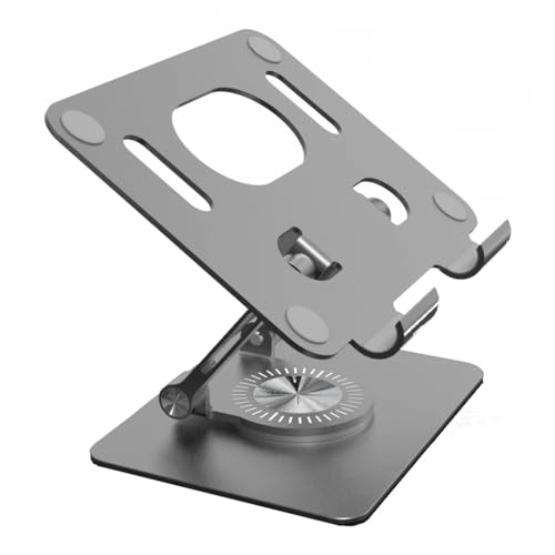 VCDUXMQLK Foldable Desk Cooling Bracket Support 360 Rotating Laptop Notebook Stand Holder
