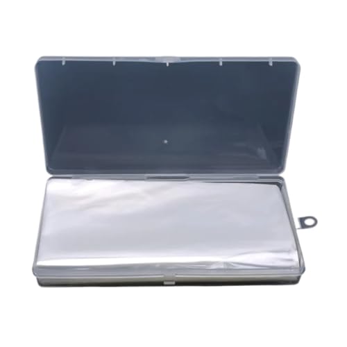 Dollar Bill Sleeves 6Pcs Banknotes Holder Coin Album Storage Bag Box Photocards PVC Page PaperMoney Cedulas Case Transparent Organizer Collection for Paper Money Banknote Coupon