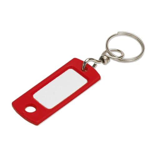 Lucky Line Key Tag with Swivel Ring, 200 Per Box Assorted Colors (16800)