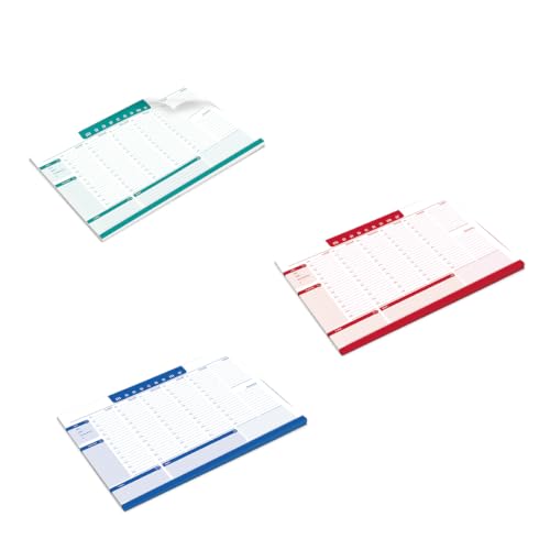 Set 3 Desk Planner Monochrome, Desk Pad 42 * 29.5