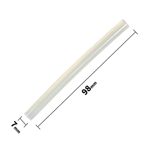 ZTBH Hot Melt Glue Sticks 120 Pcs/Lot 7mm x 100mm Hot Melt Glue Sticks, for Electric Glue Gun Craft Album Repair Power Tools Melt Glue Stick