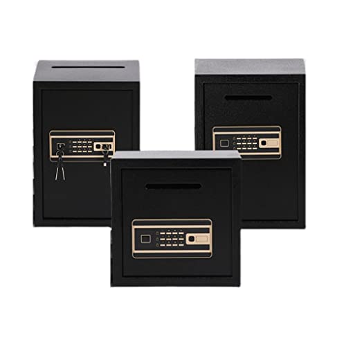 Fingerprint Locks Safe Deposit Box Digital Electronic Secret Hidden Piggy Bank for Store Money