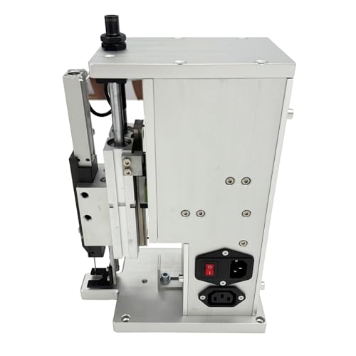 LGXEnzhuo Pneumatic Glue Nail Machine 0.2"-1.7" Single Needle Hang Tag Socks Staple Labeling Machine for Garments Socks Textiles 110-220V