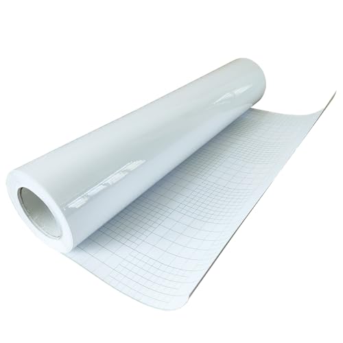 TIANGUOHE Glossy Cold Laminating Film 1102x25 in (0.7x31 Yards) 3 Mil UV Luster Vinyl Laminating Film 3 Inch Core for Photo Picture Laminating and Protection