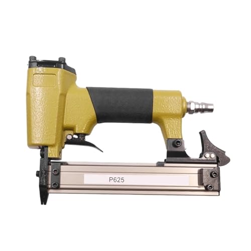 Oil-Free Pneumatic Staple Gun 23Ga Air Stapler P625 Nailer Small Framing Pneumatic Nail Gun for Fixing Furniture Wood Board Frame