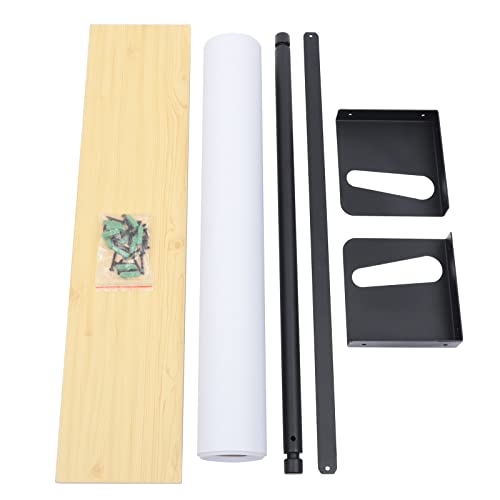 24" Wall Mounted Kraft Paper Roll Holder, Butcher Paper Dispenser