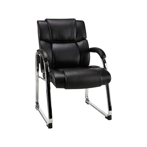 Staples Guest & Reception Chair, Bonded Leather