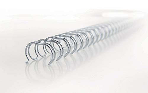 Rexel Binding Wire Elements 34 Loop for 85 Sheets 10Mm A4 Silver - Ref Rg810697 (Pack 100)