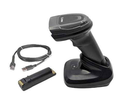 Symbol Zebra DS8178 Wireless 2D/1D/QR Code Barcode Scanner, Hands-Free Cradle, High Performance, Scans Screens, Bluetooth to Cradle or Android/Windows/iOS (1D/2D/QR (Wireless))