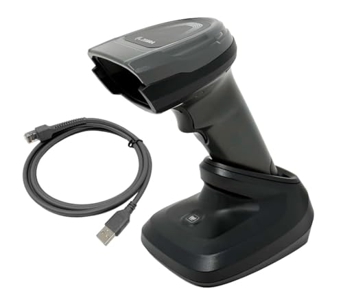 Symbol Zebra DS8178 Wireless 2D/1D/QR Code Barcode Scanner, Hands-Free Cradle, High Performance, Scans Screens, Bluetooth to Cradle or Android/Windows/iOS (1D/2D/QR (Wireless))