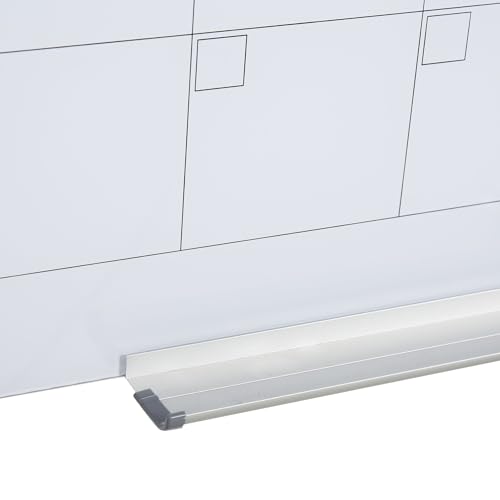 35.5x23.5 Inch Calendar Dry Erase Board with Markers and Clips
