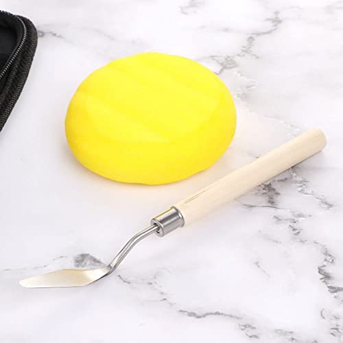KKIUUUYTGT 15 Paintbrush Set Nylon Hair Artist Sponge with Storage Box Watercolor Acrylic Palette Oil Painting Art Supplies