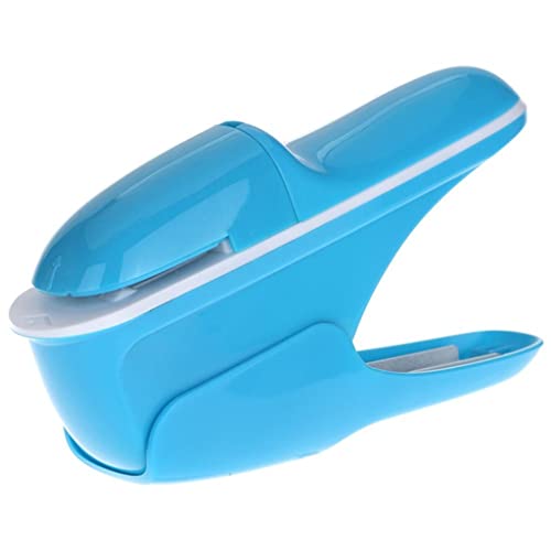 OEKFVCHVZ Handheld Mini Safety Stapler Without Staples 7 Sheet Capacity for Paper Binding Business School Office