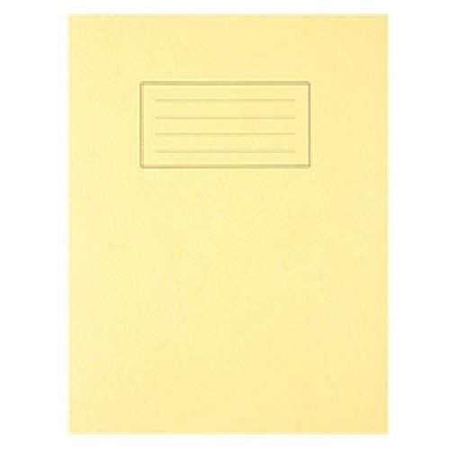 SILVINE 9X7 EXER BOOKS FEINT MARGIN YLW