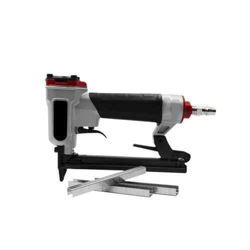 Oil-Free Pneumatic Staple Gun 20 Gauge Pneumatic Nail Gun 1013J Pneumatic Stapler Nail Gun Capacity 100 Staples
