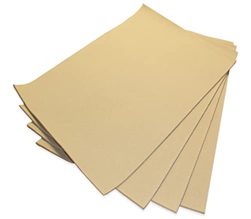 Rehabilitation Advantage Adhesive Polycushion Foam Padding 1/8 Inch x 18 Inch x 24 Inch, Set of 4
