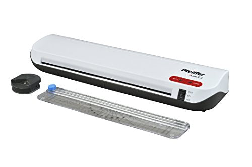 Pfeiffer Laminator uLam 2.2, 8 1/2" x 14", Built-in, a Round Corner, Hot and Cold Settings Trimmer (PFML156)