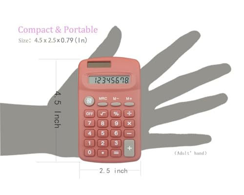 Calculator Small, 4 Function Calculators (D, Set of 20)