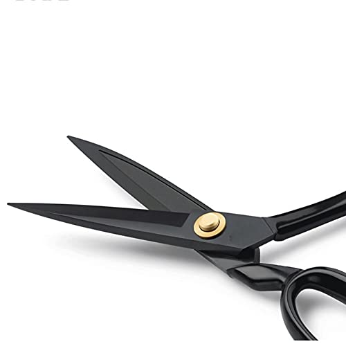DSWMY Craft Scissors, Professional Fabric Scissors 10 Inch Heavy Duty Tailor Shears for Leather Sewing and Tailoring Industrial Strength Steel