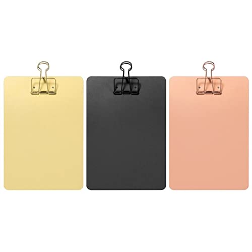 Clipboard Metal Writing Pad File Folders Document Holder School Stationery Gifts