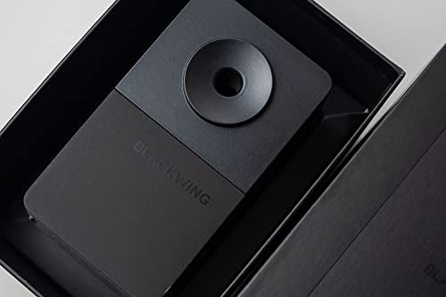 Blackwing Desktop Pencil Sharpener, Adjustable Point Dial, Hand Crank