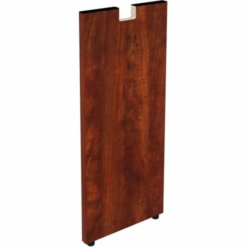 Lorell Leg Credenza, 12 by 28-1/2-Inch, Cherry