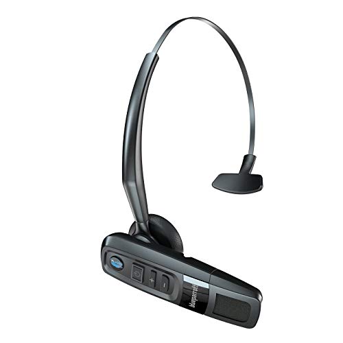 BlueParrott C300-XT MS Noise Cancelling Bluetooth Headset–Hands-Free Wireless Headset Programmed with Access to Microsoft Teams Walkie Talkie,Long Wireless Range with Superior Sound,IP65-Rated, Black