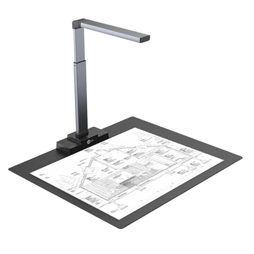 Scanner 18-megapixel A2/3/4 Large Format OCR Recognition Auto Document 24 Color Bit High Definition for Office Use